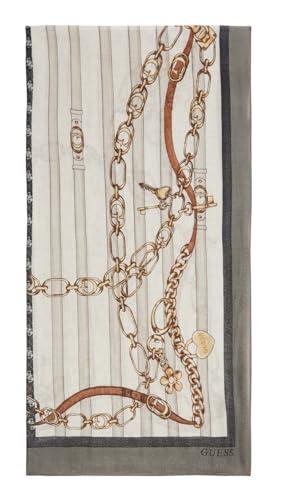 Sciarpa Guess 90x180 Nera