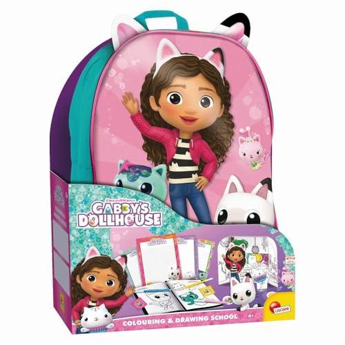 Lisciani Giochi Gabby's Dollhouse Zainetto Coloring and Drawing School