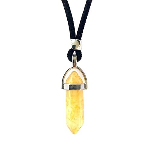Ciondolo con Pietra Energetica Naturale a Forma di Punta di Freccia
