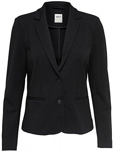 Only Onlpoptrash Blazer Noos Donna, Grigio (Black)