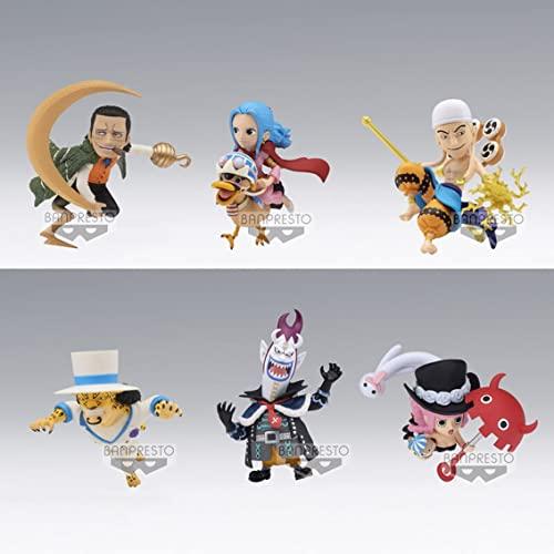 SURDITO 12 FIGURAS ONE PIECE WORLD COLECCIÃ“N GREAT PIRATES VOL. 6 7CM