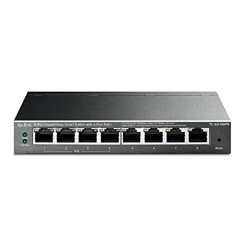 TP-Link TL-SG108PE Switch Gigabit Easy Smart PoE+