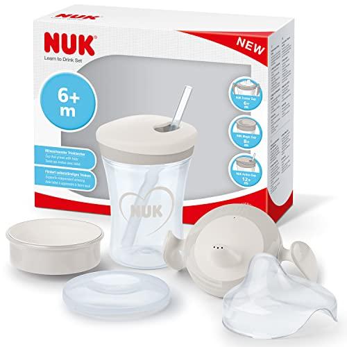 NUK 3-in-1 Set per imparare a bere - Trainer Cup, Magic Cup, Action Cup