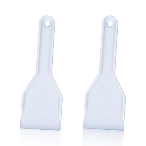 JEYORZY Set da 2 Raschietti per Ghiaccio per Frigorifero e Congelatore