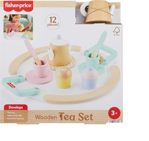 Fisher-Price Servizio da Tè in Legno HXT82