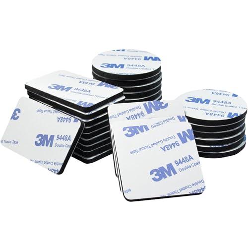 Caremore - Set di 30 adesivi biadesivi extra forti