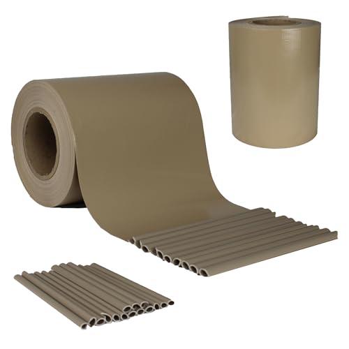 SOLEILUX Frangivista Recinzione in PVC 19cm x 35m con Clip