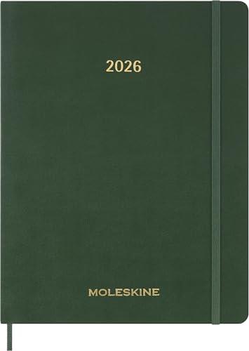 Moleskine Essential Planner 2025-2026 Verde Mirto XXL