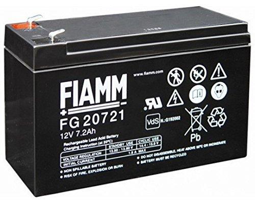 Batteria al Piombo FIAMM 12V 7,2Ah Faston 4,8mm