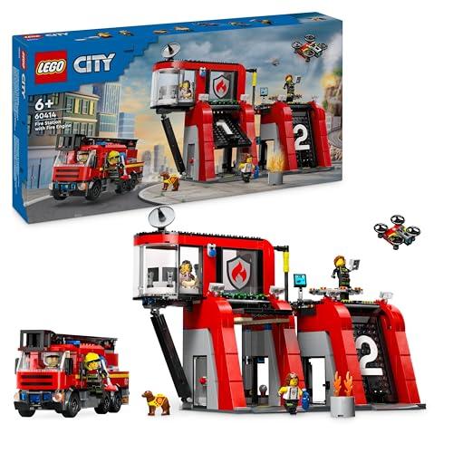 LEGO City Caserma dei Pompieri e Autopompa 60414