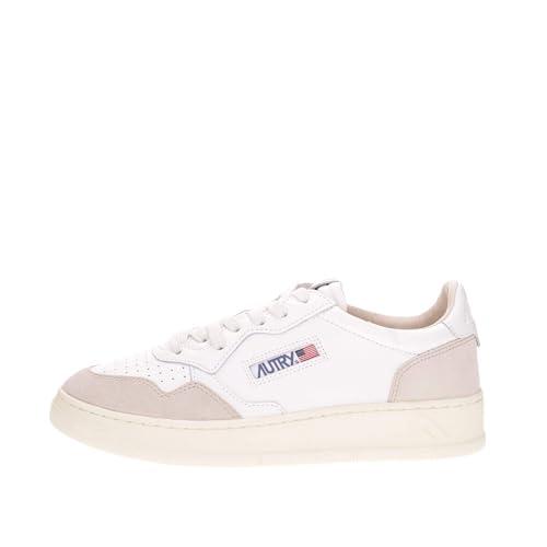 Autry Medalist: Sneakers Unisex Iconiche in Pelle e Camoscio Bianco