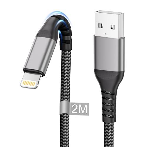 Cavo Lightning 2 Metri Certificato Apple MFi per iPhone e iPad