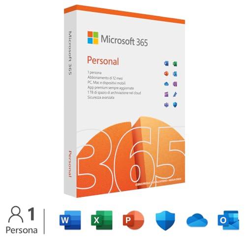Microsoft 365 Personal - Abbonamento annuale per 1 persona