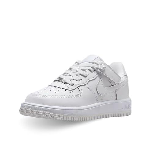 Nike Force 1 Low EasyOn (PS) Scarpe da Ginnastica - Bianco/Bianco