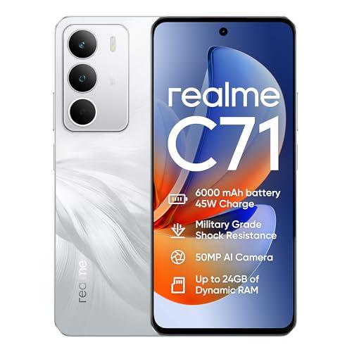 Realme C71 Smartphone 4G (6+128GB) Bianco