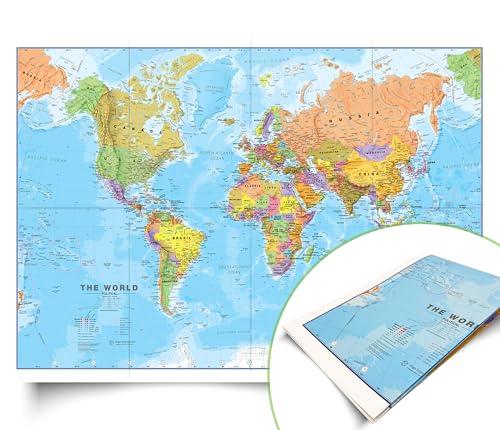 Mappa del Mondo Politica - Edizione Aggiornata 2025