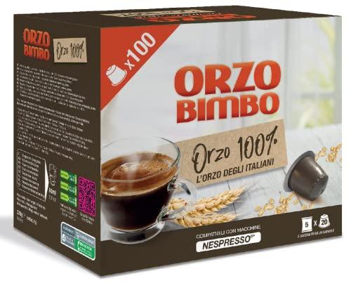 Orzo Bimbo Capsule Compatibili Nespresso 100pz