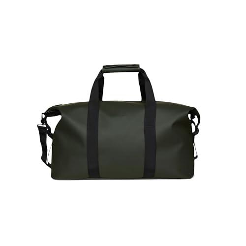 RAINS Hilo Weekend Bag - Borsone da viaggio impermeabile, Verde, Taglia unica