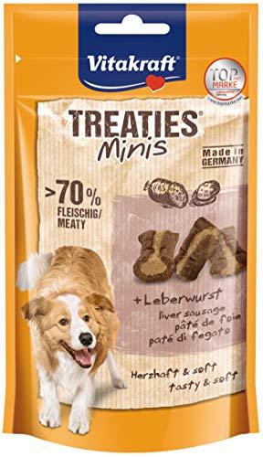 VITAKRAFT Treaties Minis, Leccornie per Cani, con Paté di Fegato