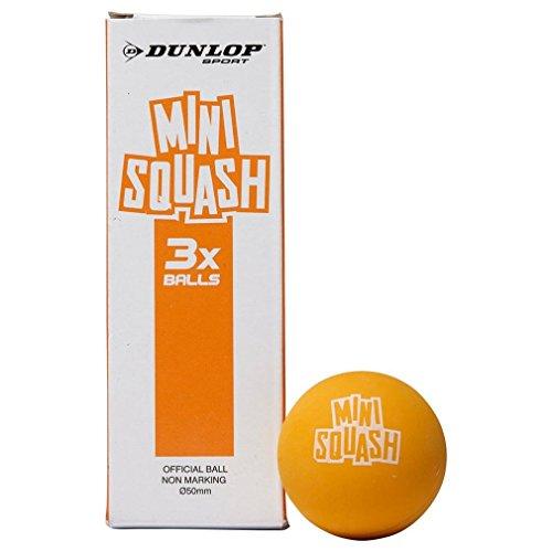 Palline da Squash Mini Play, per Bambini dai 7 ai 10 Anni (3 Palline)