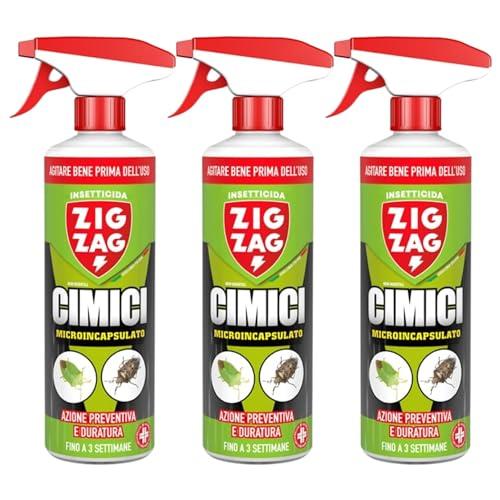 Zig Zag Cimici - Insetticida Microincapsulato a Lento Rilascio (3 x 500ml) Zig Zag Cimici - Insetticida Microincapsulato a Lento Rilascio (3 x 500ml)