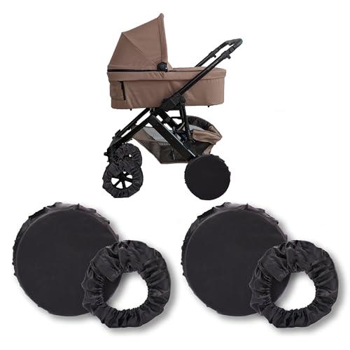 Zamboo Copriruota Passeggino - Set di 4 Coperture Esterne per Ruote Buggy