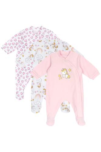Chicco, Set Tutine Neonato e Neonata, Tutine con Pratico Piedino, in Morbido Cotone, Abbigliamento Bambino e Bambina 0-24 Mesi, Designed in Italy