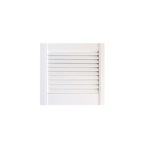 Antina in Legno Massello Onlywood a Persiana - Bianco 494 x 395 mm