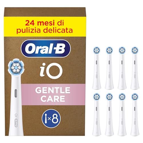 Oral-B iO Gentle Care Testine di Ricambio - 8 Pezzi
