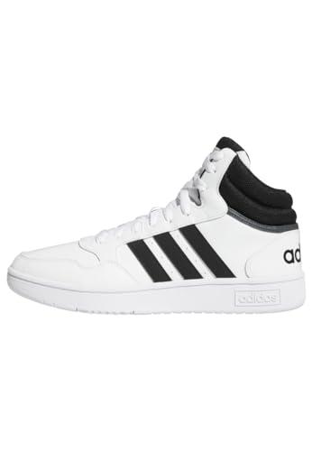 Adidas Hoops 3.0 Mid: Scarpe da Basket Lifestyle Uomo - Nero
