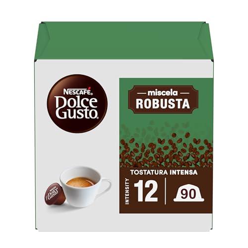 NESCAFÉ DOLCE GUSTO Miscela Robusta Caffè Espresso, 3 confezioni da 30 Capsule (90 Capsule Compatibili Nescafé Dolce Gusto)