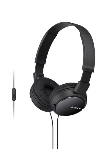 Sony MDR-ZX110AP Cuffie On-Ear con Microfono - Nero