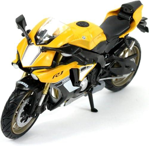 Yamaha New Ray 57804 | Moto YZF-R1 | Giallo, Blu | Modelli Assortiti, 1 Pezzo