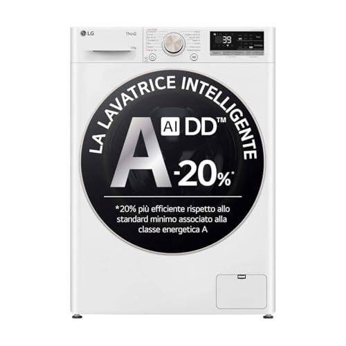 LG AI DD F4R7013TSWG Lavatrice 13kg Serie R7