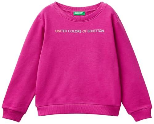 United Colors of Benetton Maglia Girocollo Manica Lunga Glitterata