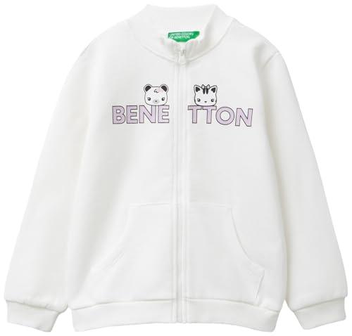 United Colors of Benetton Giacca Felpa Donna con Glitter