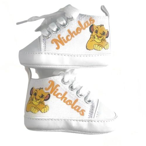 Scarpine Neonato Personalizzate Simba