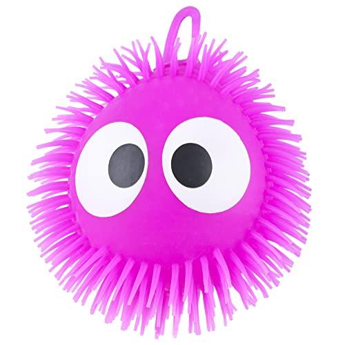 Toyland® Palla Gonfiabile Squishy con Occhi Grandi, 17 cm - Colore Casuale