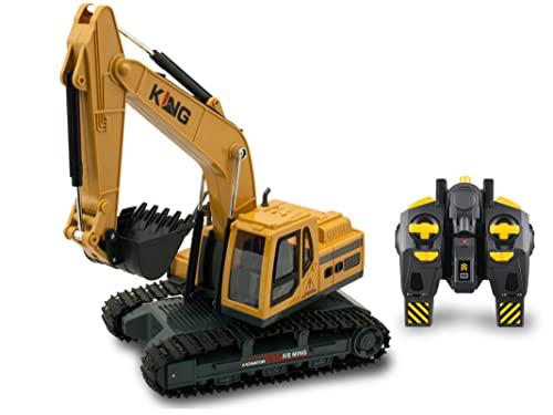 Teorema Giocattoli - Escavatore Radiocomandato con Funzioni Complete