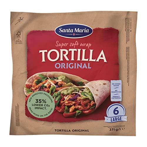 Santa Maria Maxi Wrap Tortillas Morbide