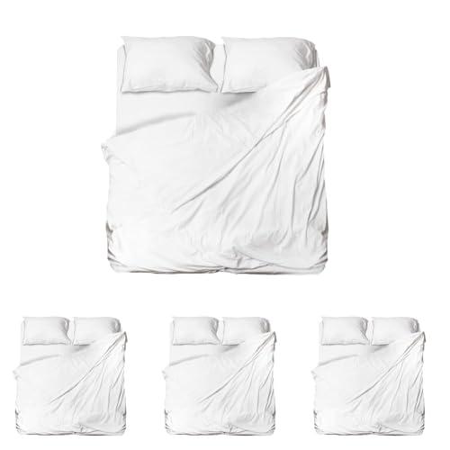 Hermet Laura Biagiotti, Set Lenzuolo Matrimoniale, Microfibra, Completo Letto, Lenzuolo Sopra, Lenzuolo Con Angoli, Federe, Winner