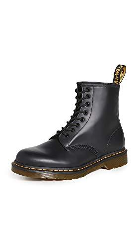 Dr. Martens 1460 Smooth, Stivali Unisex - Adulto, Nero, 38