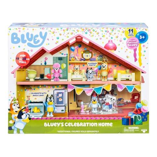 Giochi Preziosi Bluey - Casa Celebration di Bluey con 11 Accessori
