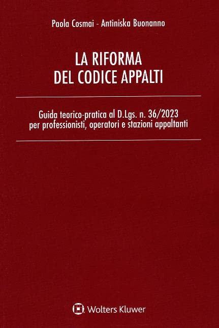 Riforma del codice appalti