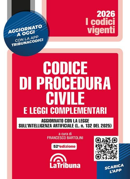 Codice di Procedura Civile e Leggi Complementari - Edizione Aggiornata