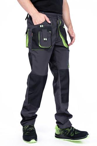 Pantaloni da Lavoro Uomo Cargo Combat con Tasche Ginocchio
