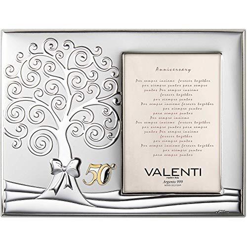 Cornice Portafoto Valenti Argenti in Argento 925% Stile Casual Moderno