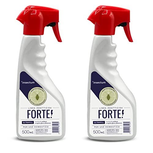 Spray Blatte Disinfestazione Casa 2x500 ml - Coppia Spray Anti Scarafaggi e Anti Blatte ad Effetto Abbattente