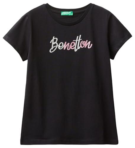 T-Shirt United Colors of Benetton con Logo Glitter