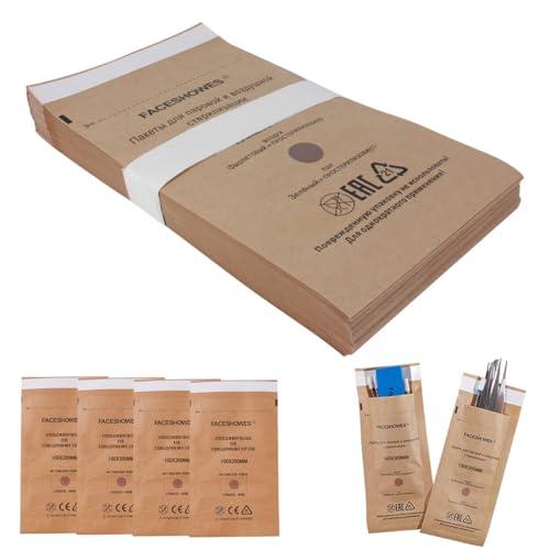 Buste per Sterilizzazione Autosigillanti WeddHuis (100 x 200 mm) - 100 Pezzi